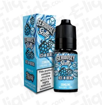 Ice N Berg, Seriously Salty, Nic Salt, 10ml E-liquid, Doozy Vape Co, doozy salt nic deals, salts deals, 10ml salts deals, doozy 10ml salts deals, doozy vape Summer 2022 deals, Bank holiday deals 2022, jubilee 2022 deals, jubilee vape deals