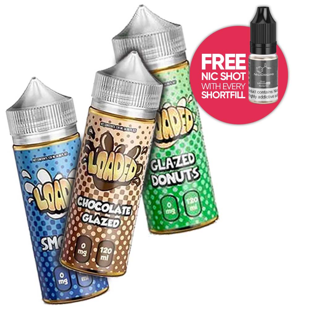 Loaded E Liquid 2x 100ml Shortfills £2000 Vape Bargains Uk 3462