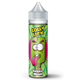 Lolly Lick, 50ml E-liquid, Green Slush, lemon, lime, tangy liquid, green slush jubilee deals, e-liquid jubilee deals, 60vg liquid, e-juice jubilee deals, jubilee 2022 deals