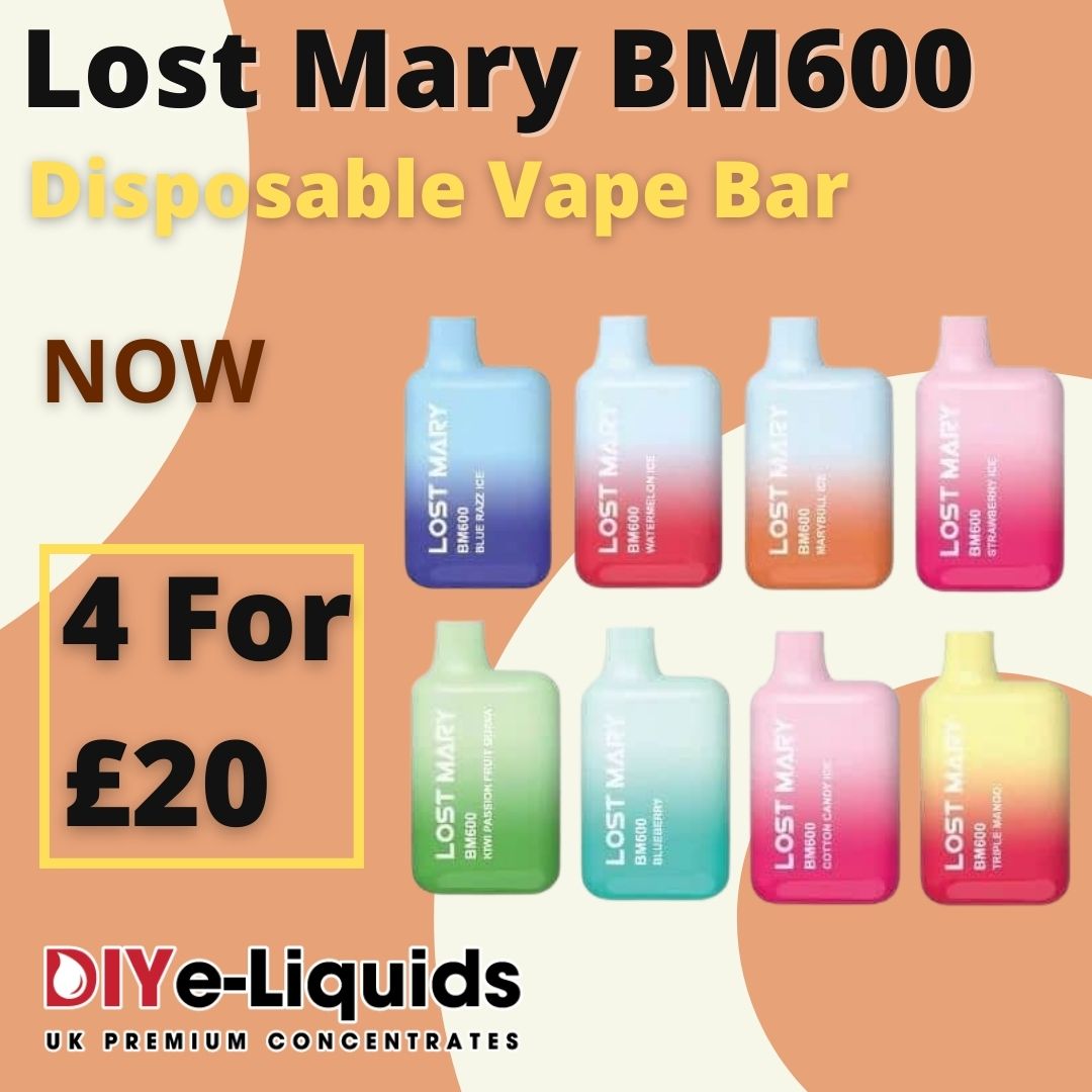 Lost Mary BM600 Disposable Vape 550mah — Dr Vapes, 50% OFF