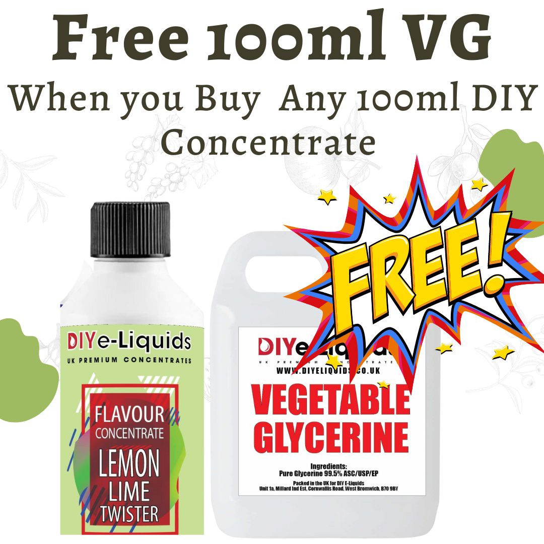 DIY 100ml Flavour concentrate - £12.99 - Vape Bargains UK