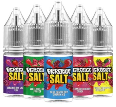 Perfect Vape, 10ml Salts, 10ml E Liquids, 50vg, strawberry, watermelon, blue raspberry cherry, watermelon cherry, raspberry pineapple, sweet, fruity, salt liquid deals, salt vapes, vape salts