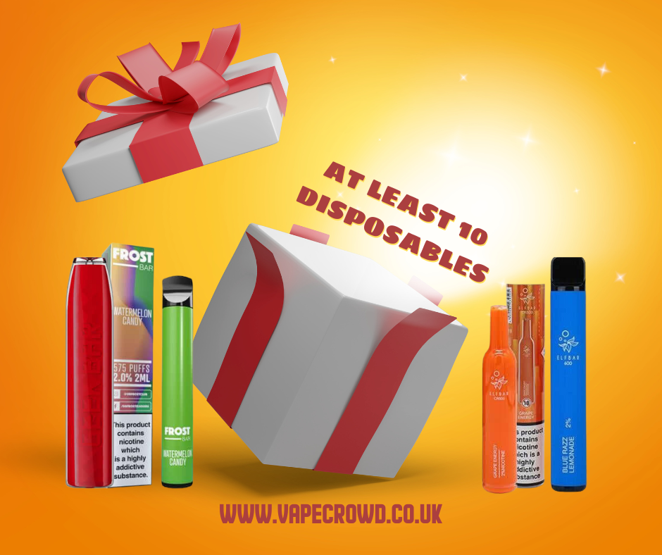 Mystery Box Disposable Vapes £29.99 Vape Bargains UK