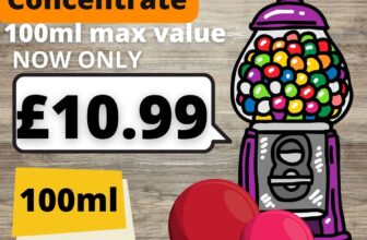 Gumball Flavour Concentrates 100ml – £10.99