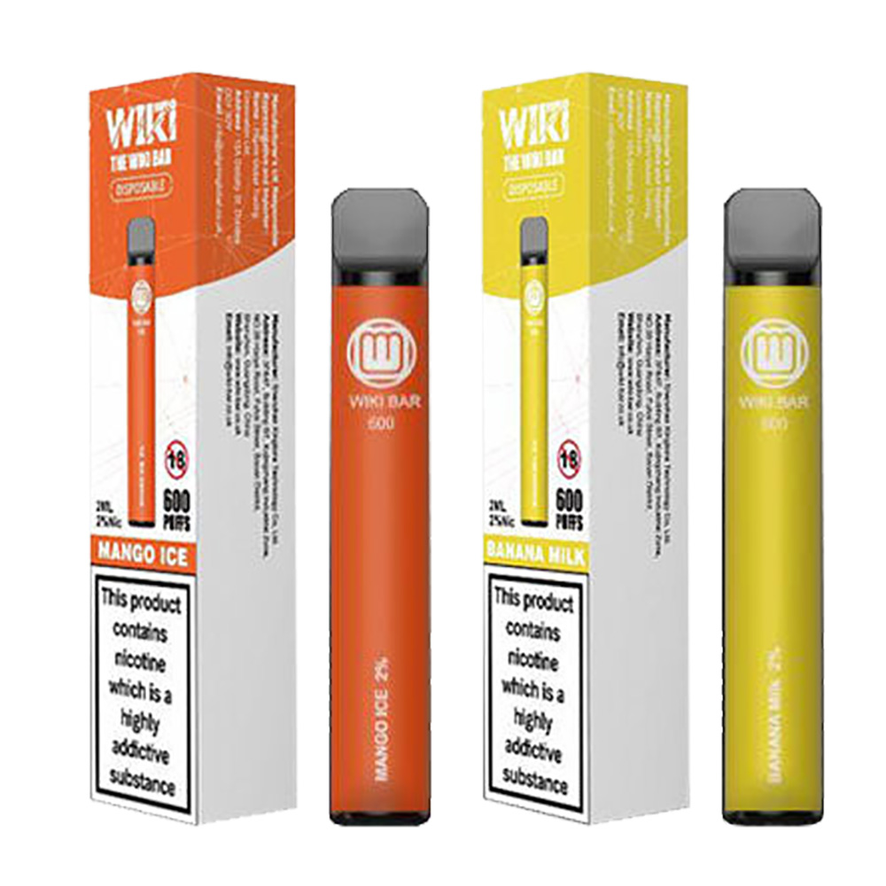 Wiki Bar Disposable Vape 4 Pack £20.00 Vape Bargains UK