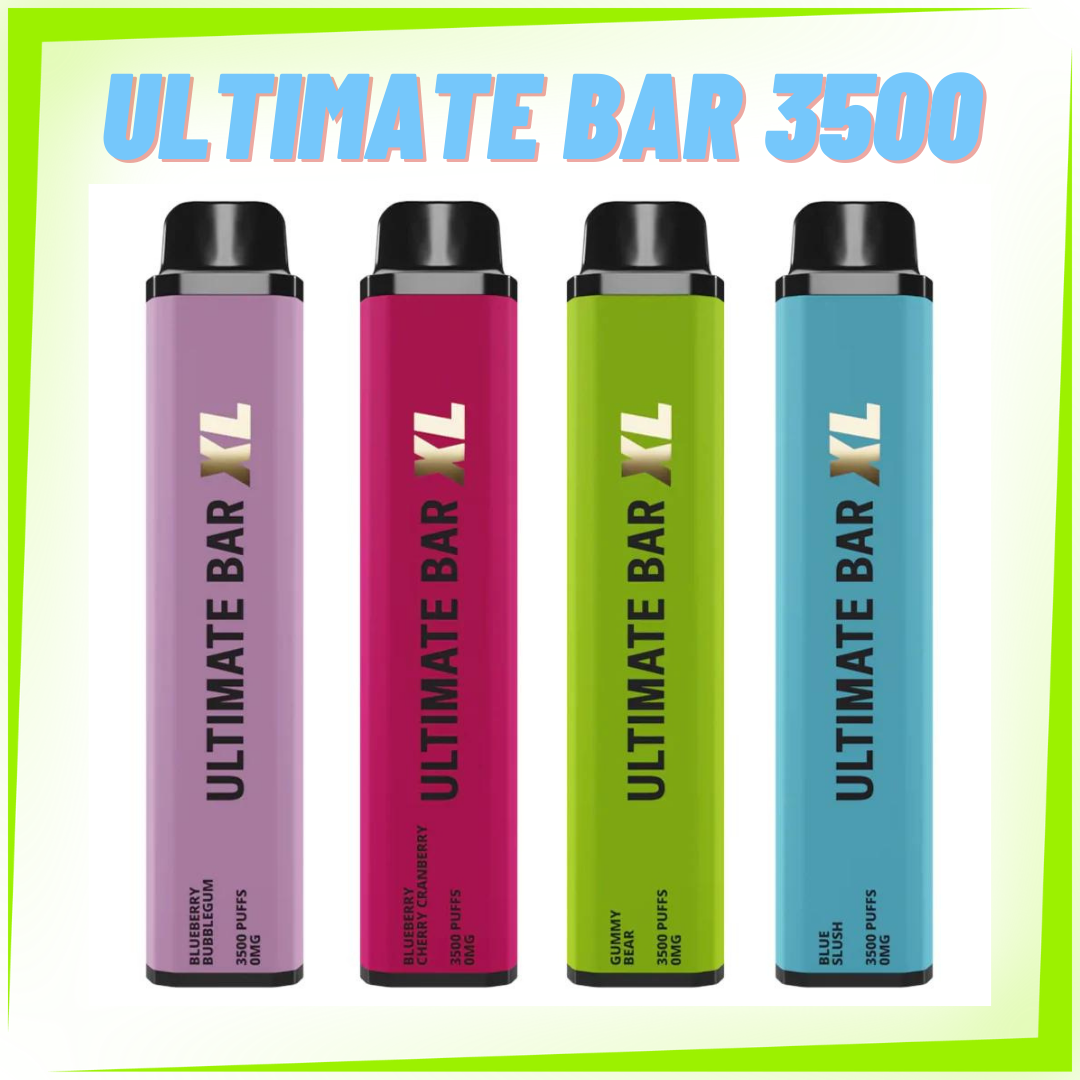 Ultimate Bar 3500 Puff Disposable Vape - Zero Nicotine - £10.99 - Vape ...