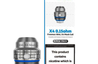 Freemax 904L X Mesh Vape Coils – £10.99