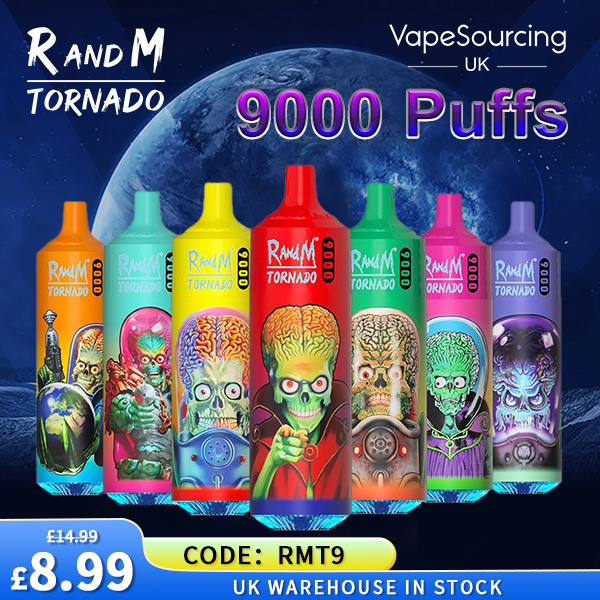 100% Original Randm Tornado 9000 Disposable Vape Kit 9000, 47% OFF