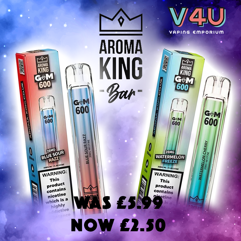Aroma Gem Disposable Vape Kit £2.50 Vape Bargains UK