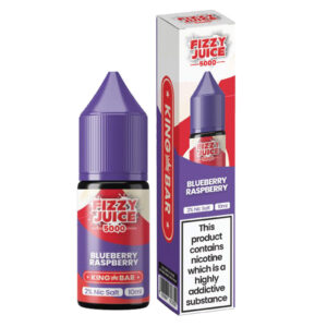 Fizzy Juice 5000 Blueberry Raspberry Nic Salt E-liquid 10ml bottle with box