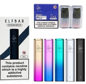 Elf Bar Mate 500, Vape Pod Kit, Free Elf Liquid, elf pod kit, elf liquid deals, elf spring 2023 deals,