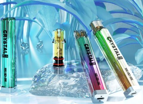 Crystal Plus, Aluminium Alloy Construction, Refillable Pods, 2.0ml E-liquid Capacity, Transparent Pods, 1.3-ohm Coil, CCELL Coil Technology, 800mAh Battery, Long-lasting Battery