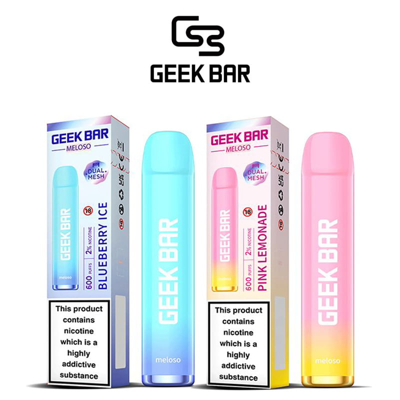 Geek Bar Meloso Disposable Vape Pods £3.99 Vape Bargains UK