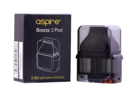 Aspire, Breeze 2, 0.6ohm pod, Single pod tank, aspire breeze tank deals, aspire pod tank deals, 0.6 ohm pod tank