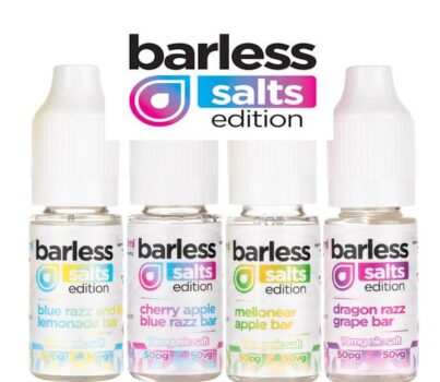 Barless Salts, 10ml E Liquids, 10ml nic salts, vaping 101 Autumn 2023 deals, vaping 101 September 2023 deals, vaping 101 salt nic Autumn 2023 deals, vaping 101 Sept 2023 cheapest deals, 50vg, fruity, sweet, ice, menthol, 50vg salts, MTL Liquids, barless liquids