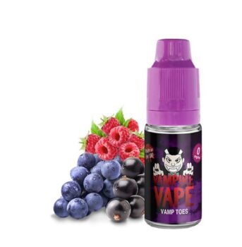 vamp toes, Vamp Toes by Vampire Vape, dark Blackcurrants, sweet Grapes, Raspberry, vampire vape deals, vampire vape 50vg deals, 3mg, vampire vape 10ml bottles, vapegreen sales, vapegreen september 2023 deals,