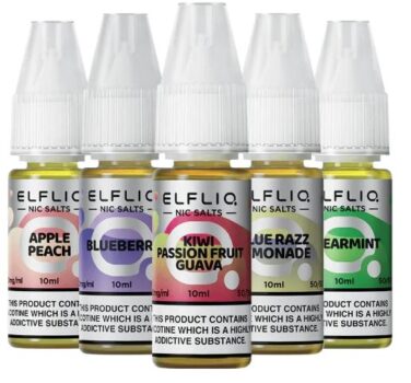 ELFLIQ, Elf Bar, Salt E Liquid, 10ml deals, salt nic deals, Stopober 2023 nic salt deals