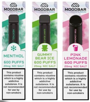 moodbar, disposable vapes, moodbar deals, red box vapes, redbox stoptober deals, cheap vape bars, 20mg, fruity, sweet,