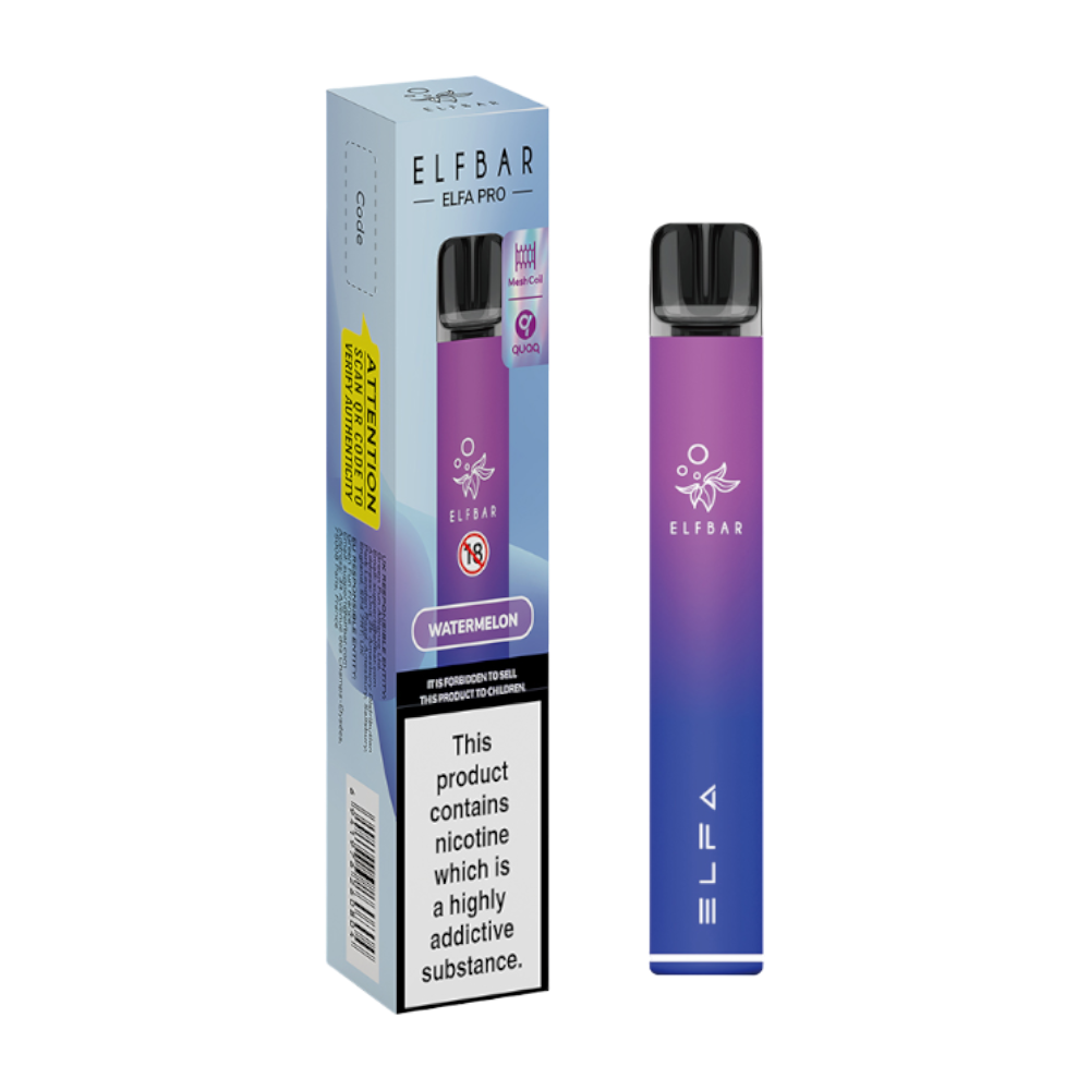Elfbar Elfa Pro Prefilled Pod Starter Kit £4.39 Vape Bargains UK