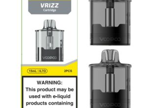 VOOPOO VRIZZ Replacement Pod Cartridge 2 Pack – £4.29