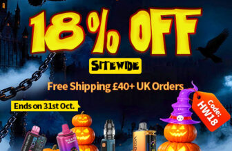Halloween Vape Sale: 18% OFF Sitewide