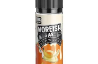 Moreish As Flawless Banana Custard 100ml E-liquid £4.99