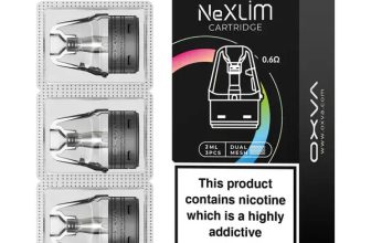 Oxva Nexlim Replacement Pods – 3 For £23