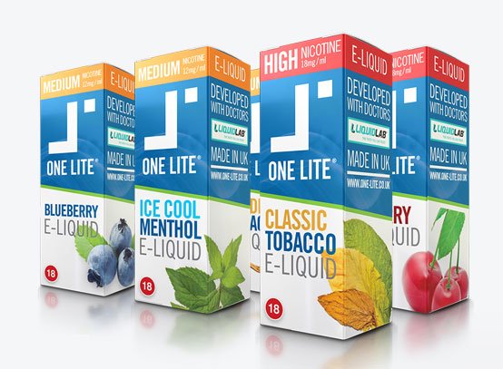 One Lite 10ml E Liquids 10 Pack – £18.99