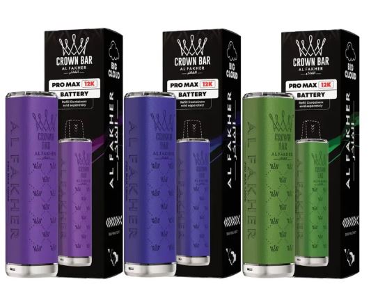 Al Fakher Crown Bar Pro Max 12K Device £4.99