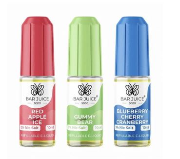 Bar Juice 5000 Nic Salt 10ml 10 Pack £13.99