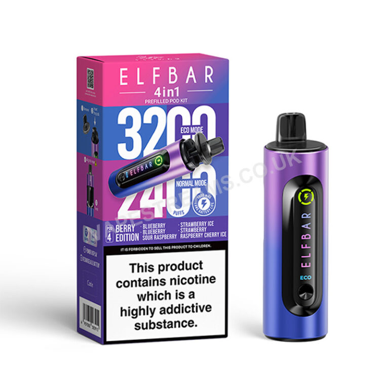 Elf Bar 4 in 1 Pod Kit – £10.99
