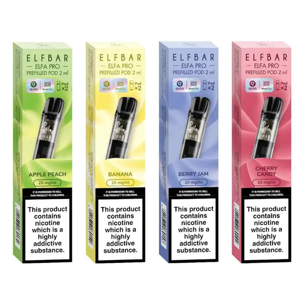 ELF BAR Elfa Pro Prefilled Pods Multibuy 2x – £7.49