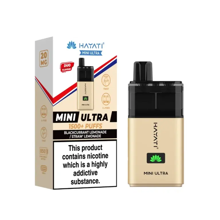 Hayati Mini Ultra 1500 Vape Kit – Only £2.49