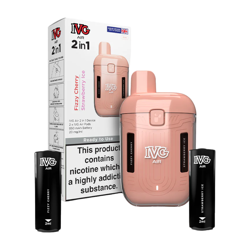 IVG Air 2 in 1 Pink Starter Kit £7.20