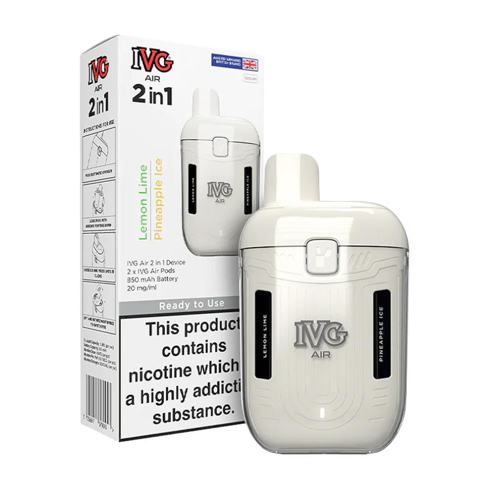 IVG Air 2 in 1 White Starter Kit £7.20
