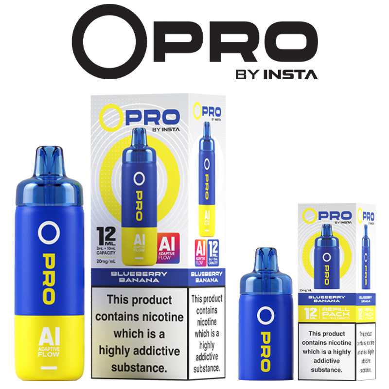 Insta O Pro 10K Prefilled Vape Kit – £10.99