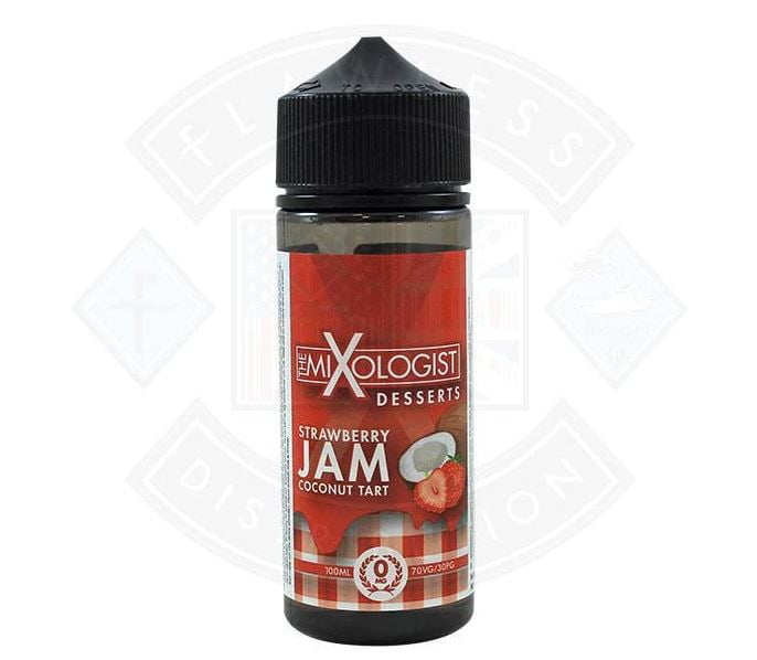 Strawberry Jam Coconut Tart 100ml Shortfill – £2.99