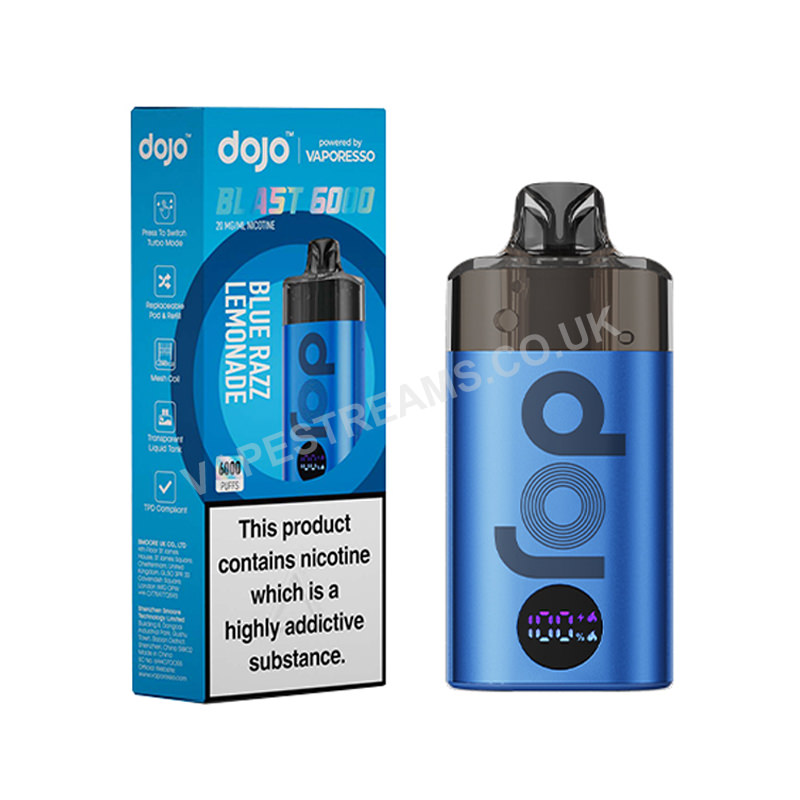 Vaporesso Dojo Blast 6000 20mg Vape Kit – £10.99