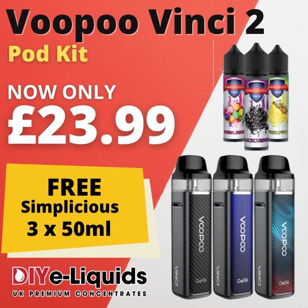 VooPoo Vinci 2 Pod Bundle Kit – £23.99