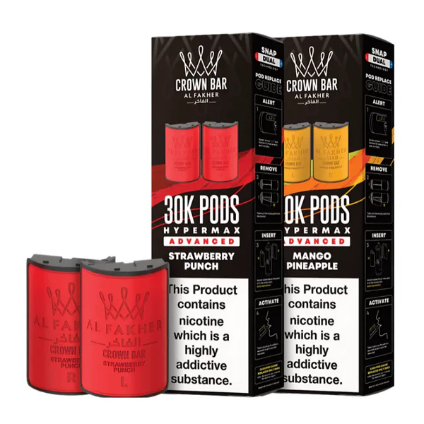 Al Fakher 30k Hypermax Pods – Any 3 £21.99