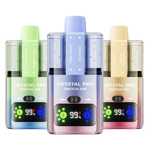 Crystal Pro Switch 30k Vape Kit – Buy Any 3 for £27.99