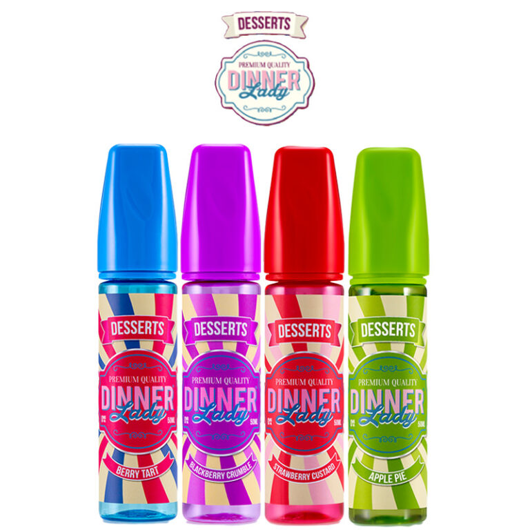 Dinner Lady 50ml E-Liquid Shortfill – £2.99