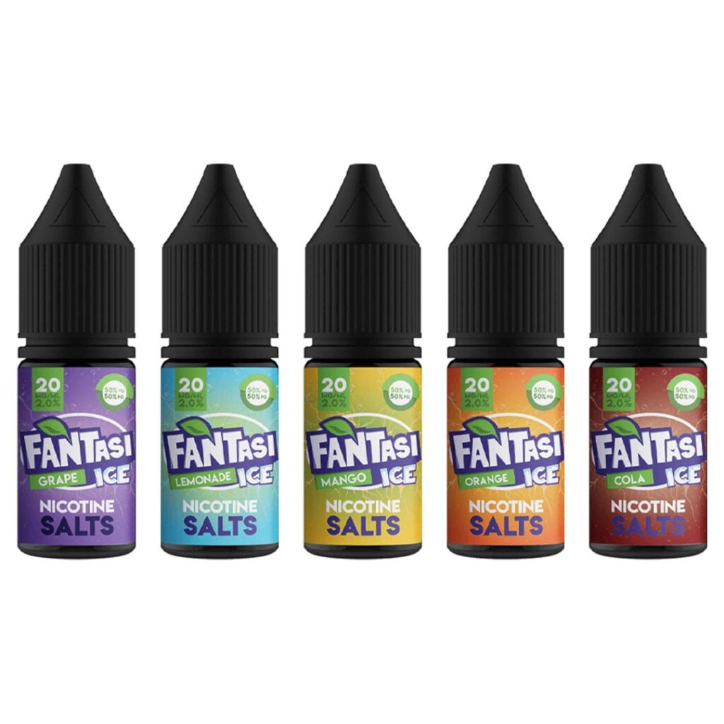 Fanatsi Salts E-Liquid 5x 10ml – £9.99