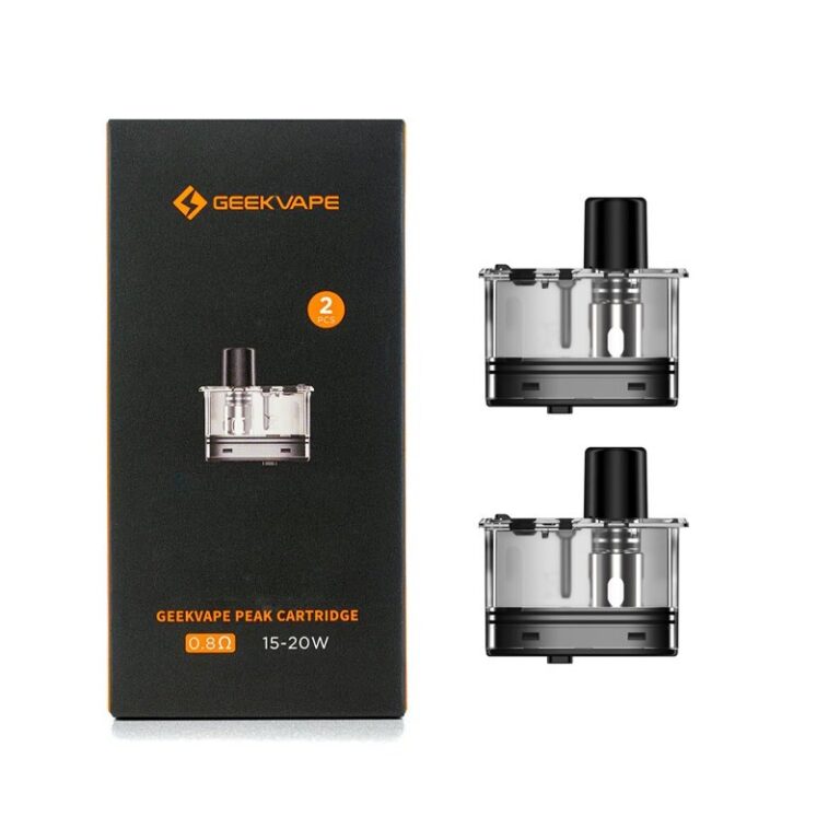 Geekvape Peak Replacement Pod Cartridge 2 Pack – £2.69