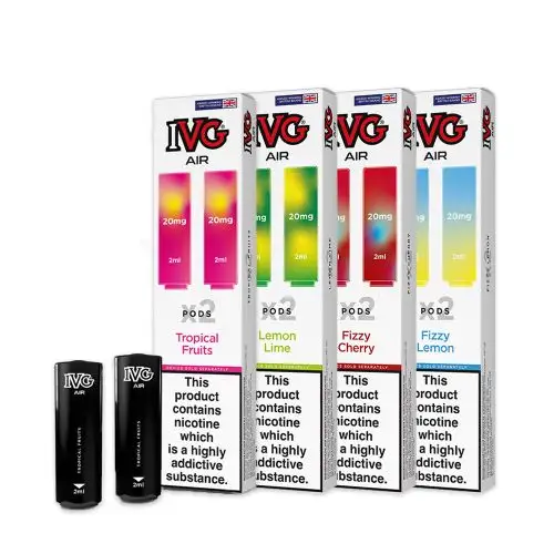 IVG Air Pods – 7 Packs £25.00
