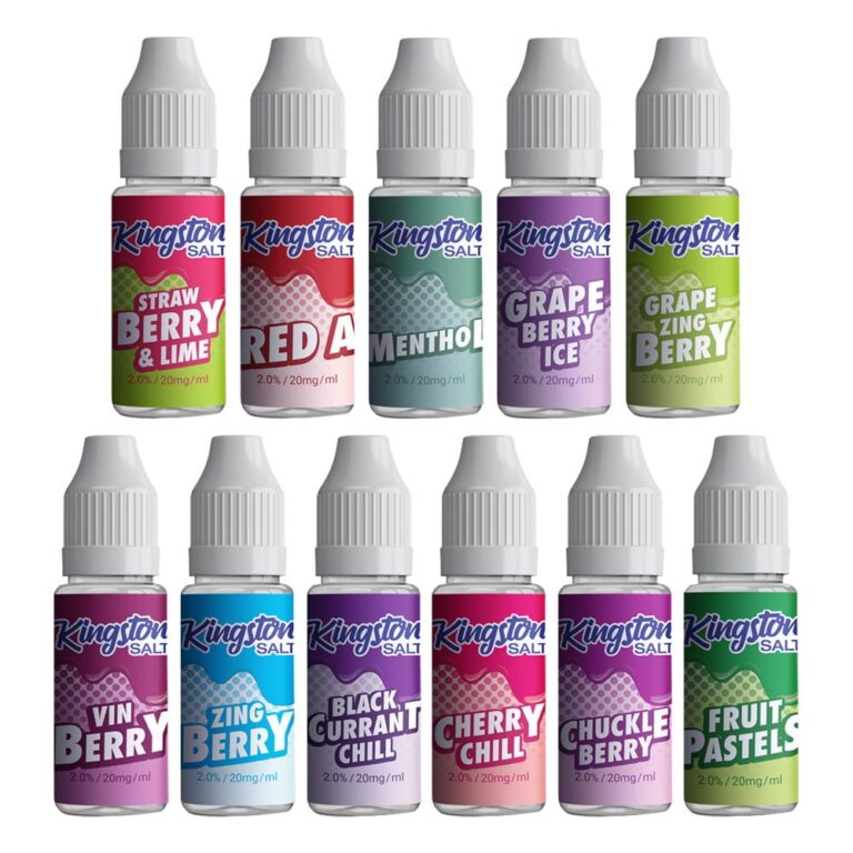 Kingston Salts E-liquid 4x 10ml – £10.00