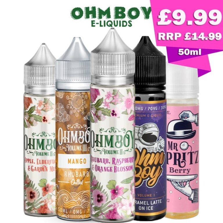 Ohm Boy Volume II 50ml E-Liquid – £9.99