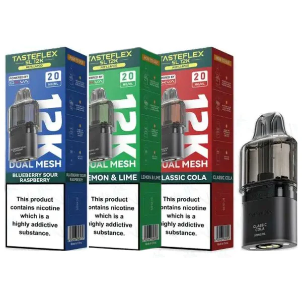 Oxva Tasteflex SL 12k Pods – Buy Any 5 For £27.99