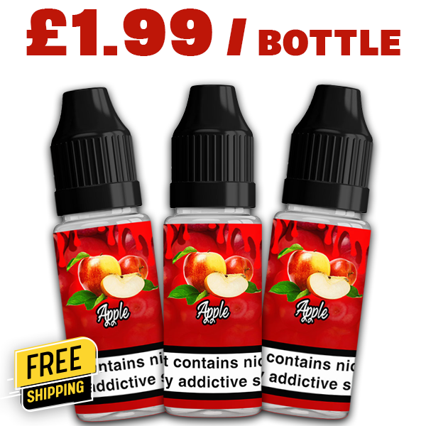 QuitterZ Apple 10ml E Liquid – £1.99