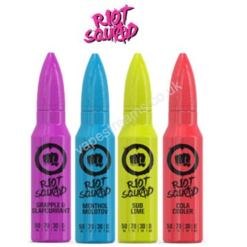 Riot Squad 50ml Shortfills – £8.99